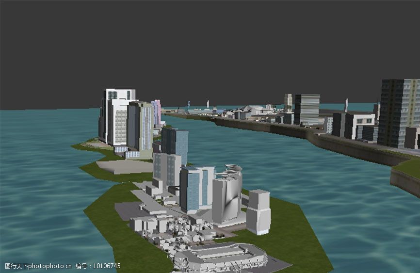 关键词:3dmax城市漫游 3d max 虚拟城市 漫游动画 模型 室外模型 3d