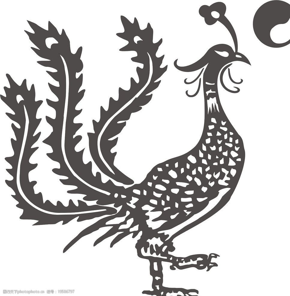 凤凰矢量图图片