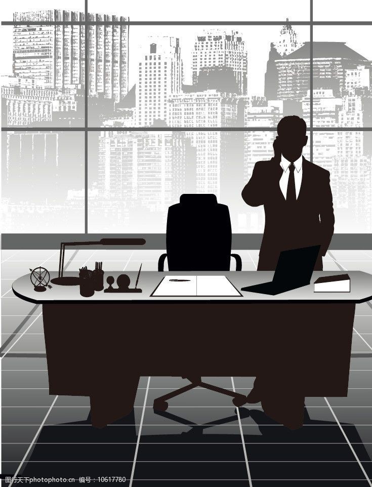 办公室商务人物图片