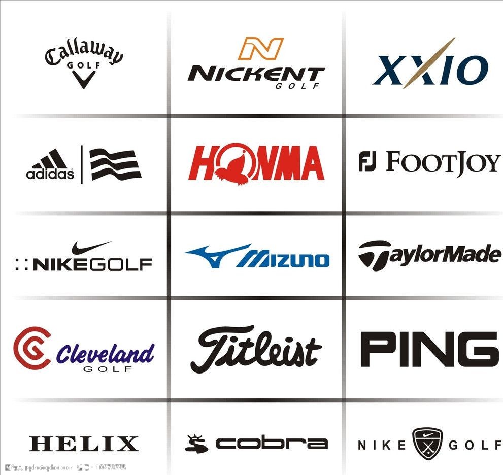 高尔夫标志图片