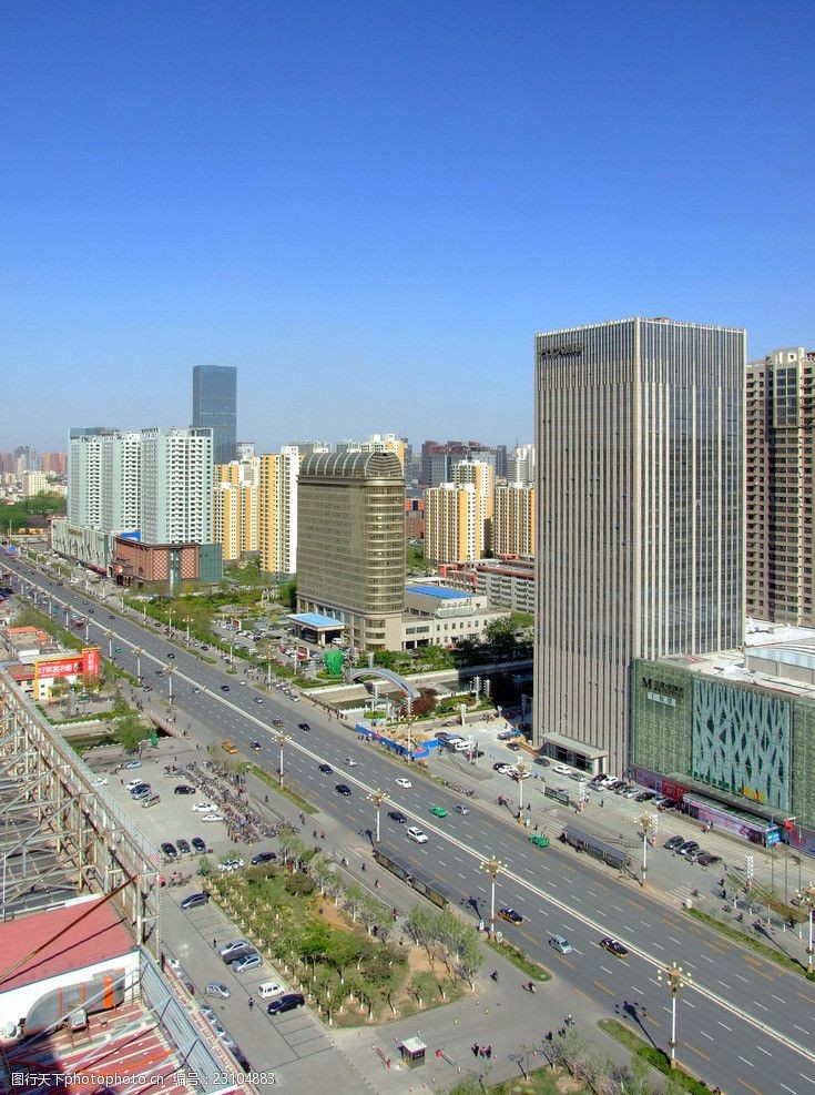 裕华路放北段街景