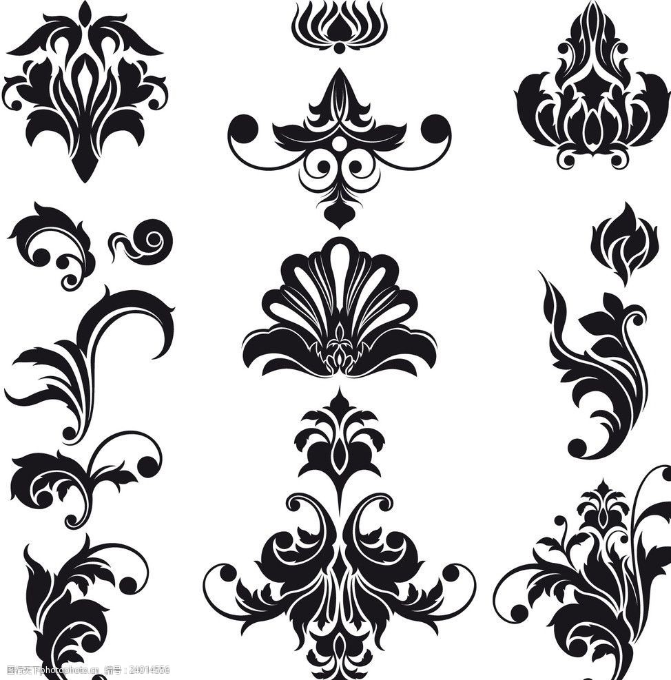 设计图库 底纹边框 花边花纹