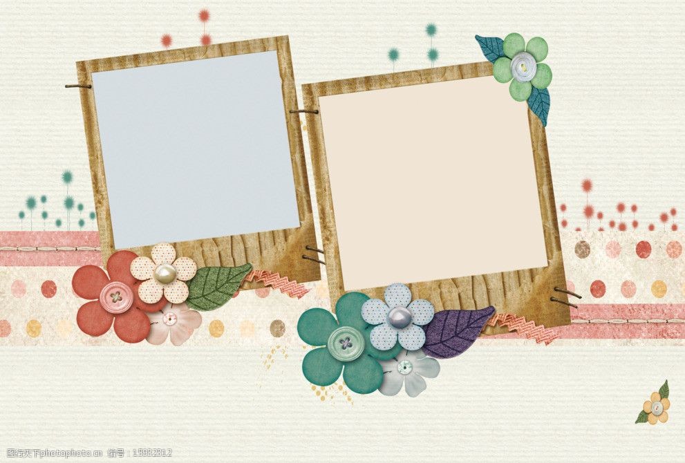 唯美相册模板图片