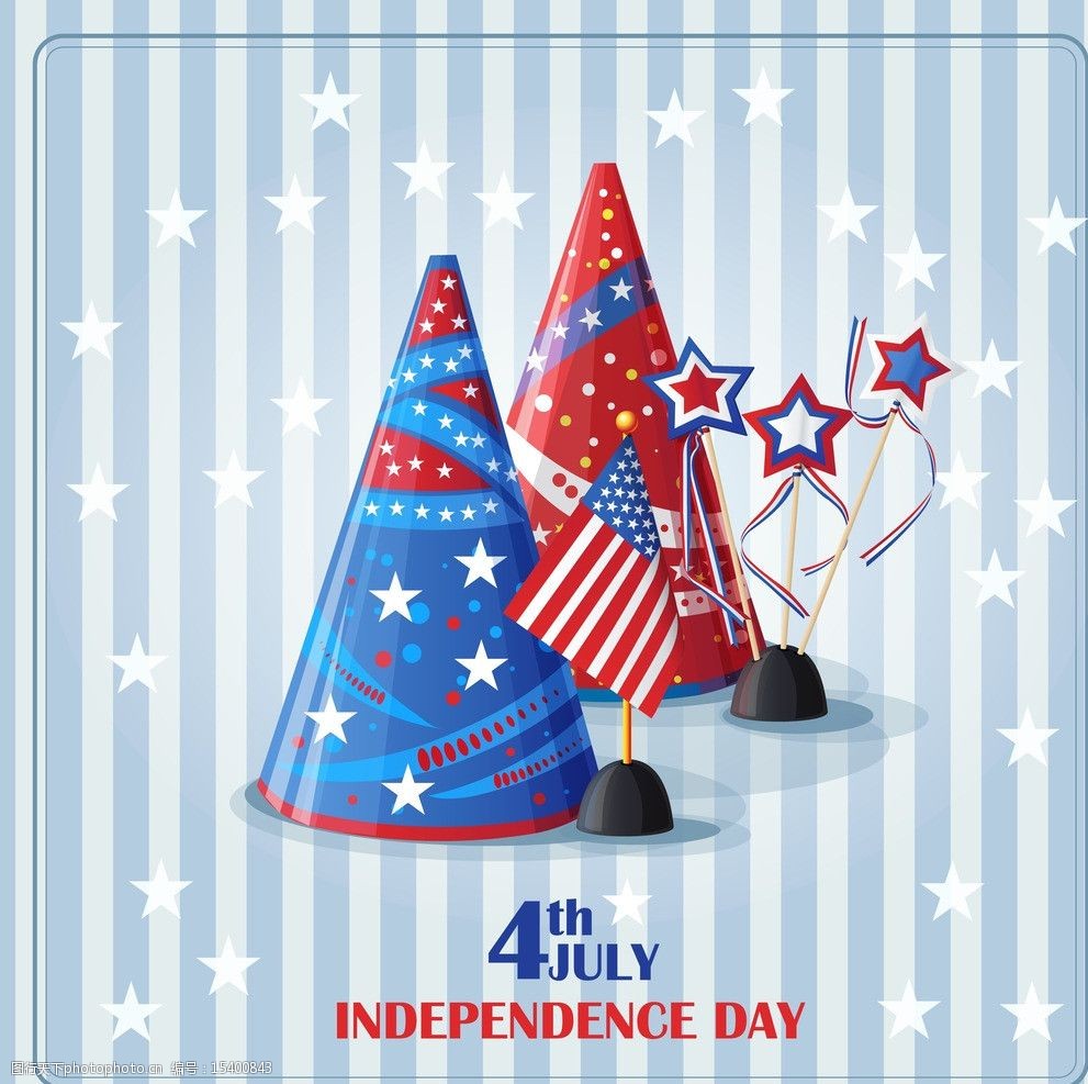 美国独立日庆祝图片