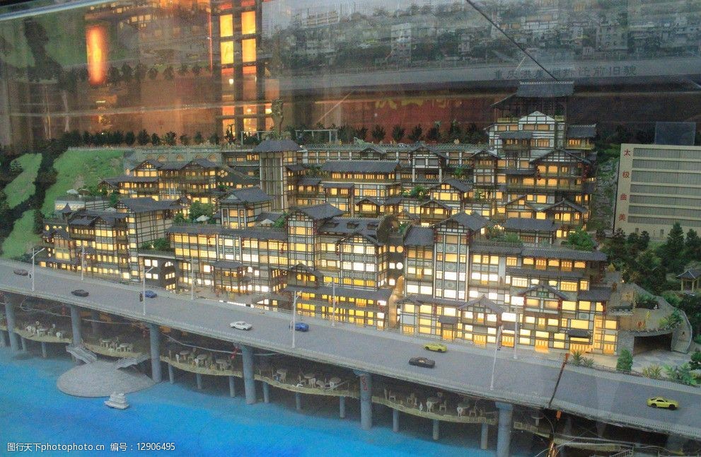 重庆洪崖洞模型图片