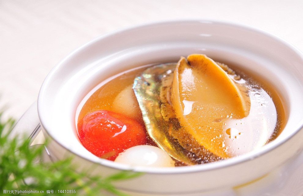 清汤炖鲍鱼图片
