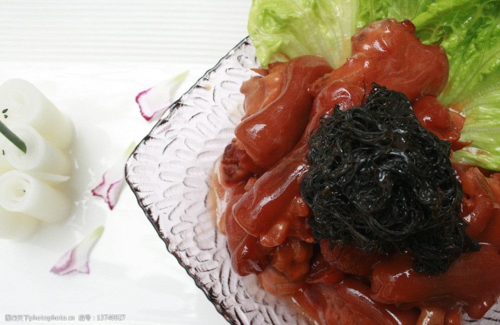 生菜发菜炆猪手图片
