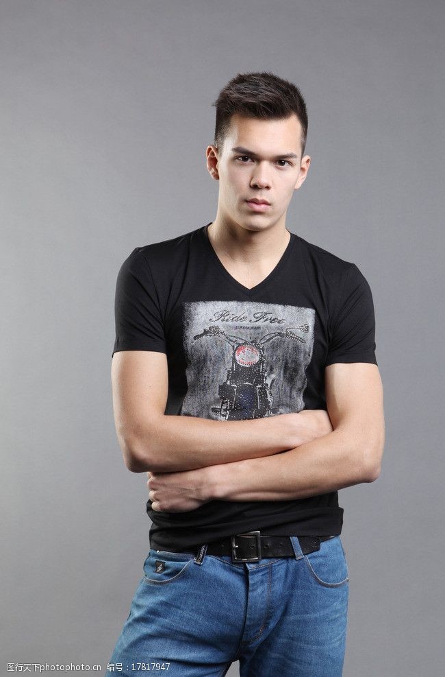 淘宝男装国外模特流行图片