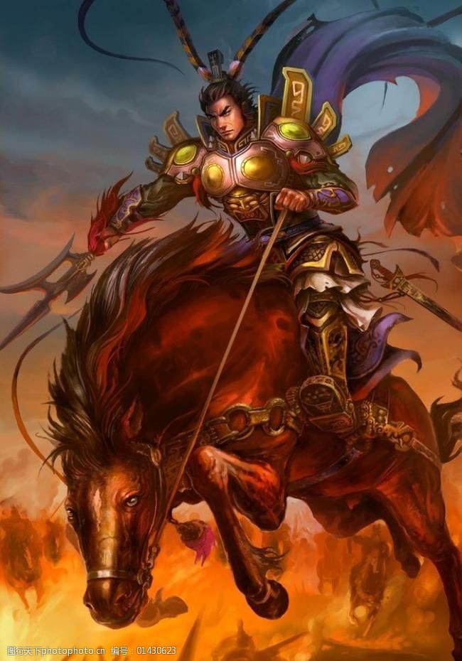 三国人物素材图片