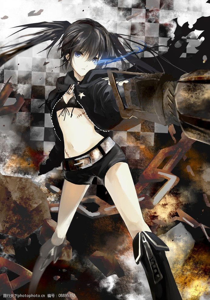 黑岩射手萝莉美女图片