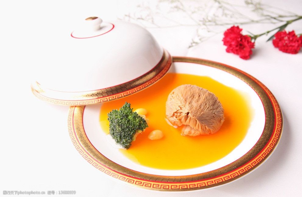 长白山秘制猴头菇图片