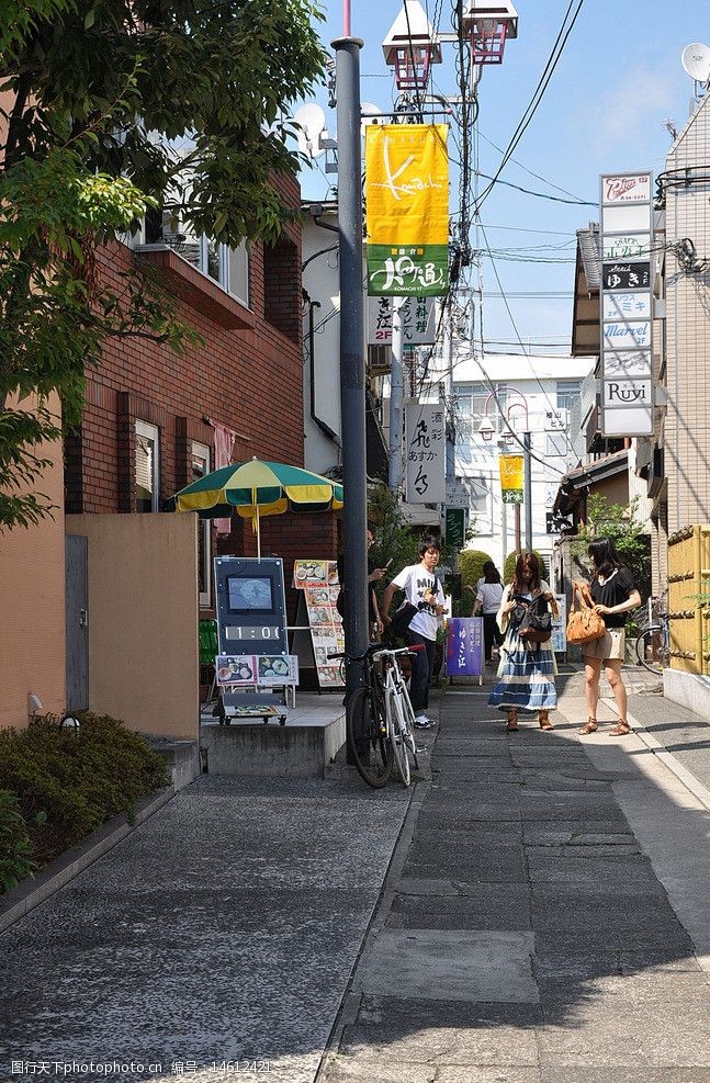 日本街頭圖片