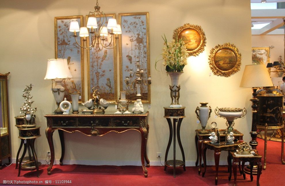 创意家居橱窗图片