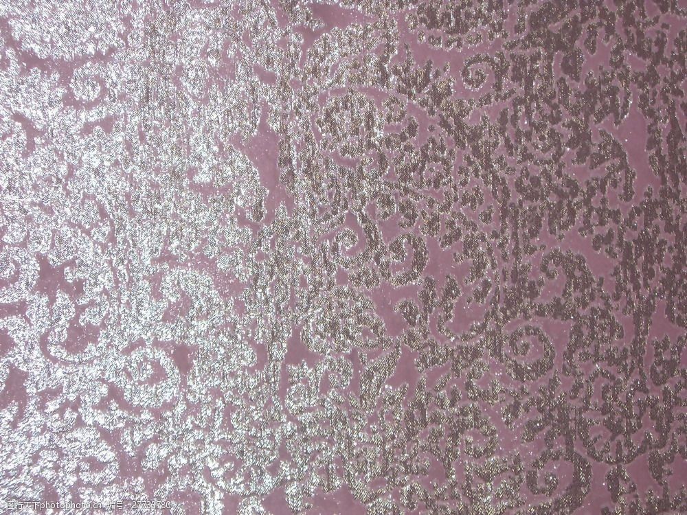 实物面料提花银线免费素材