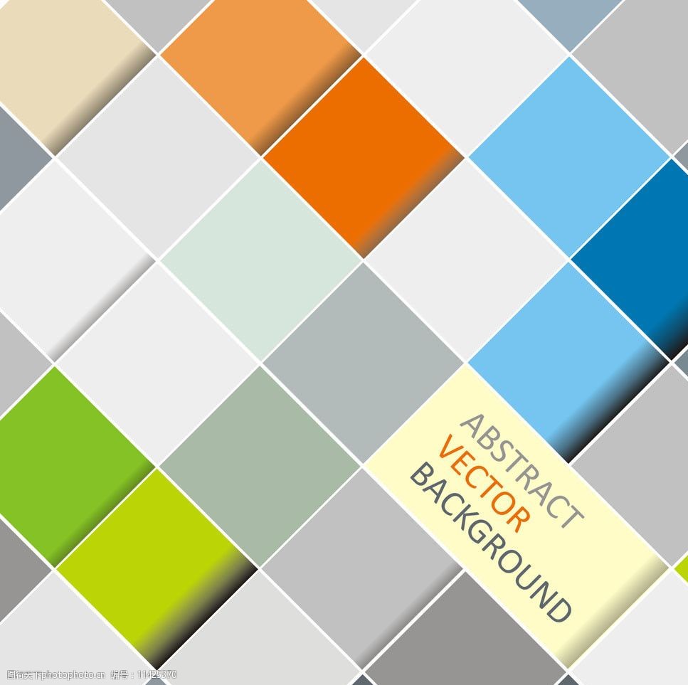 抽象色块矢量背景图片