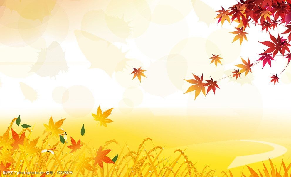 秋天背景图片图片 图行天下素材网