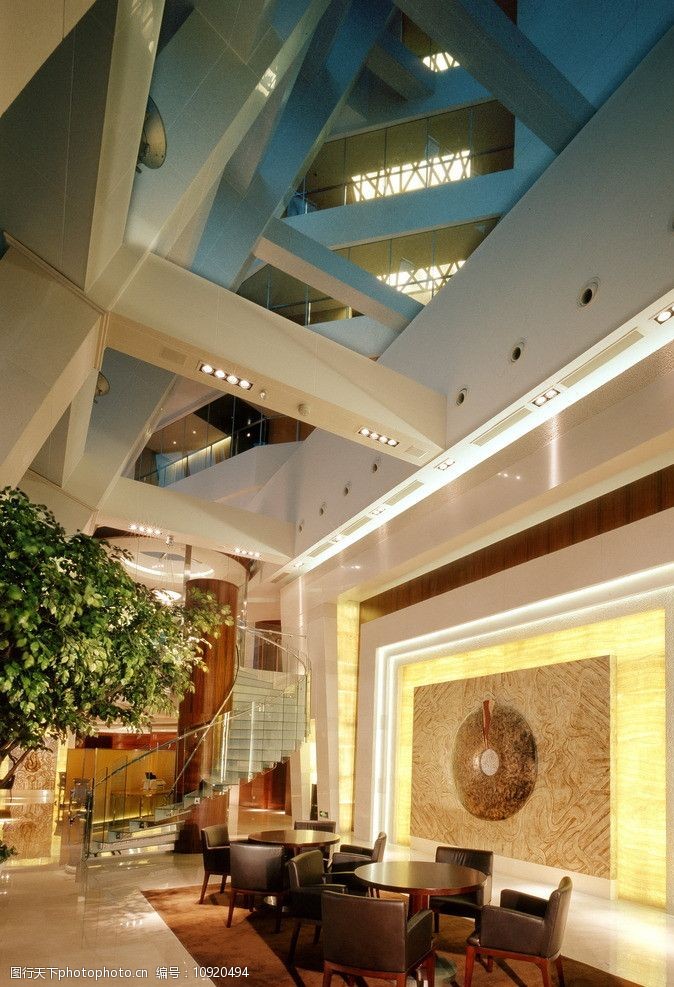 酒店大堂图片