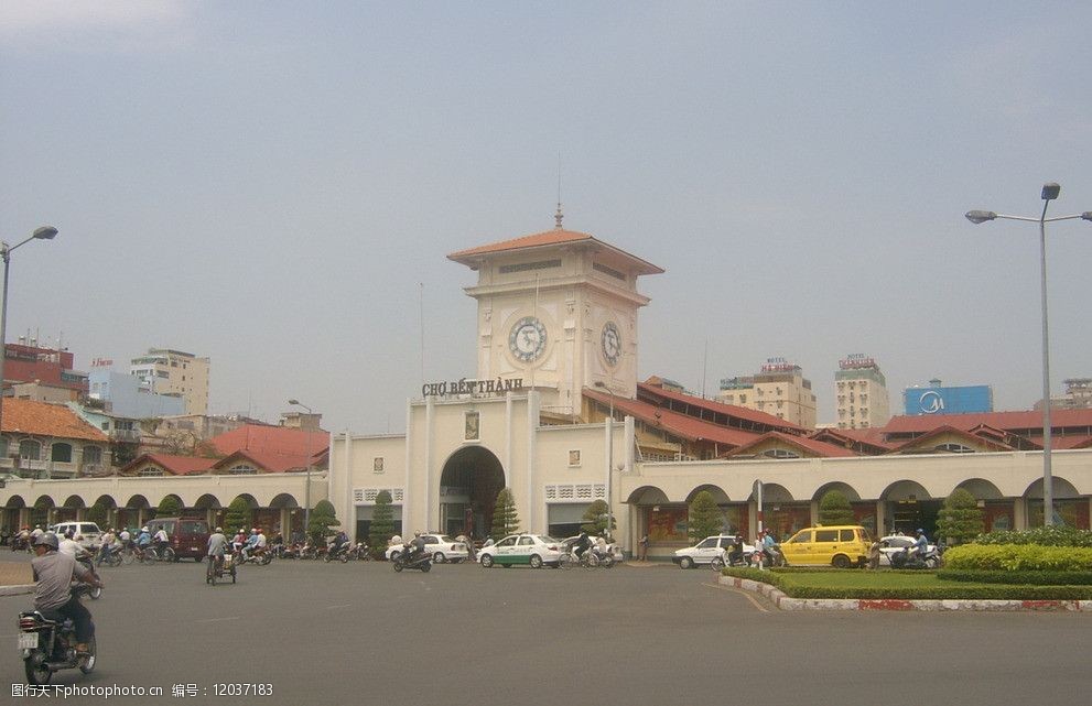 胡志明滨城市场图片