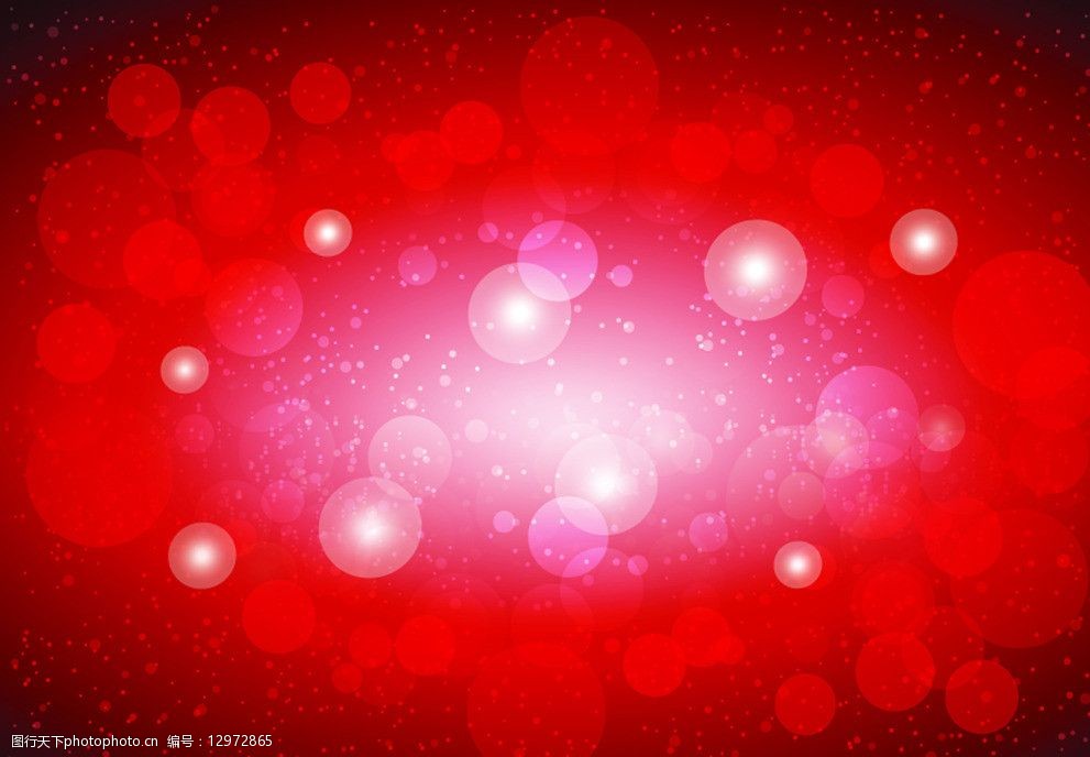 红色梦幻背景图片