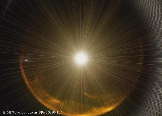 光与粒子特效图片