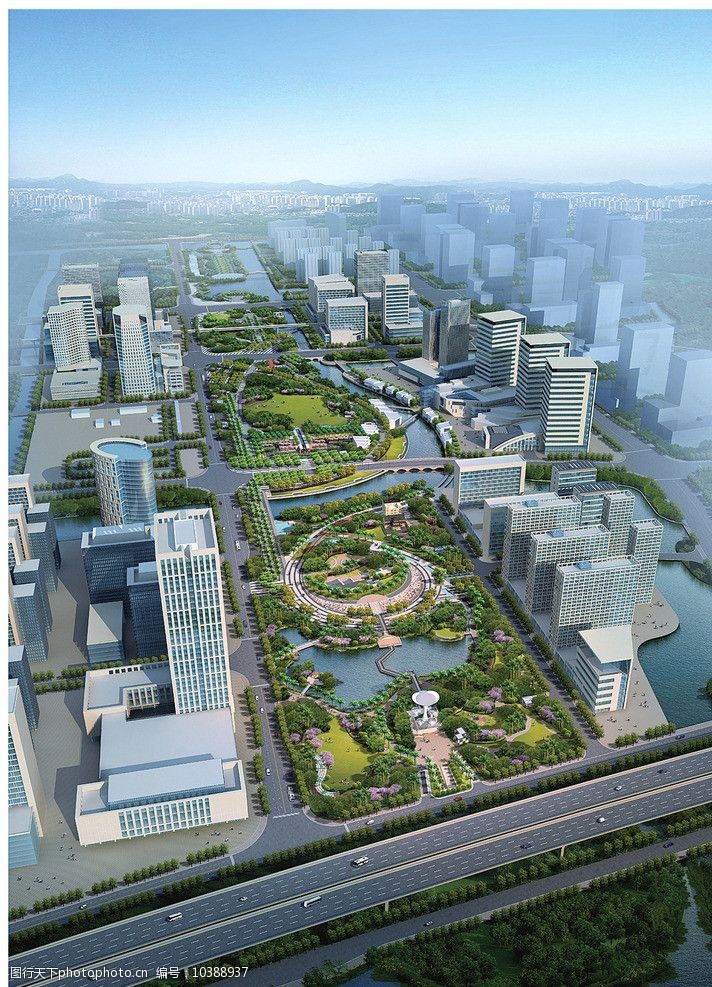 城市建筑规划图片