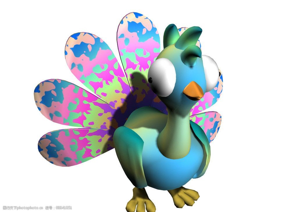 3d动物图案图片