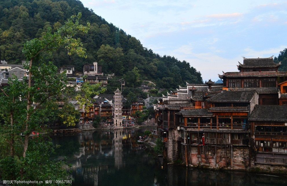 古城凤凰风景图片