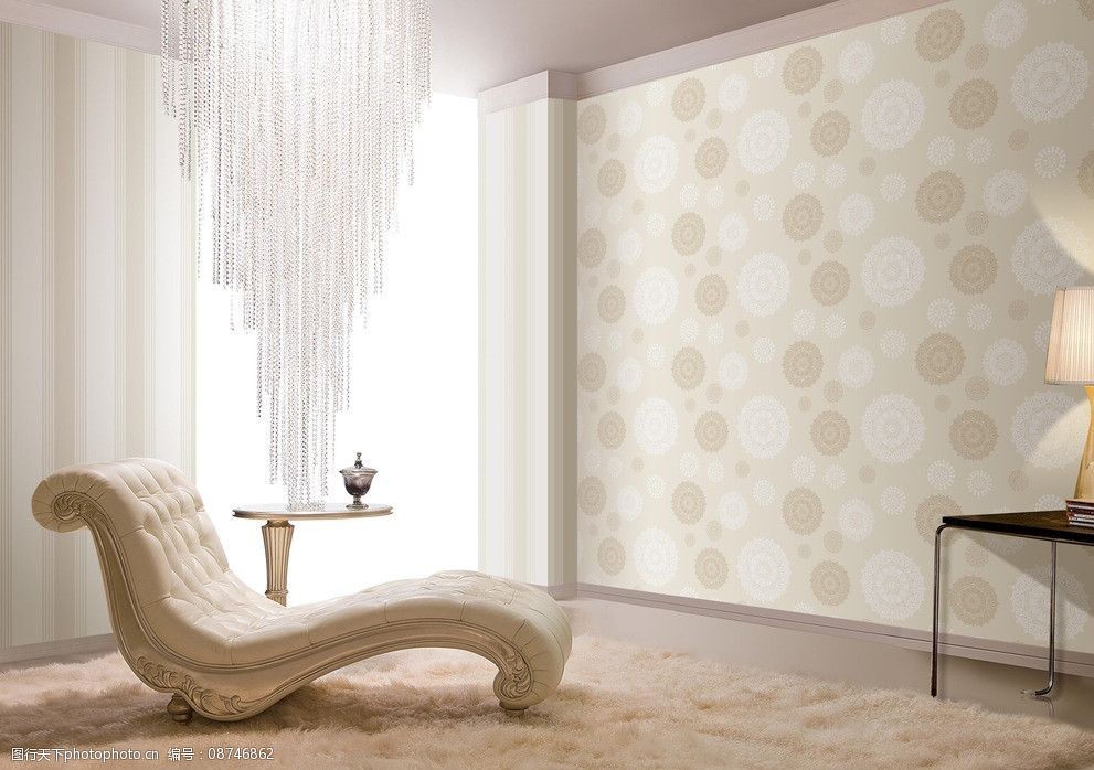 墙纸室内装潢图片