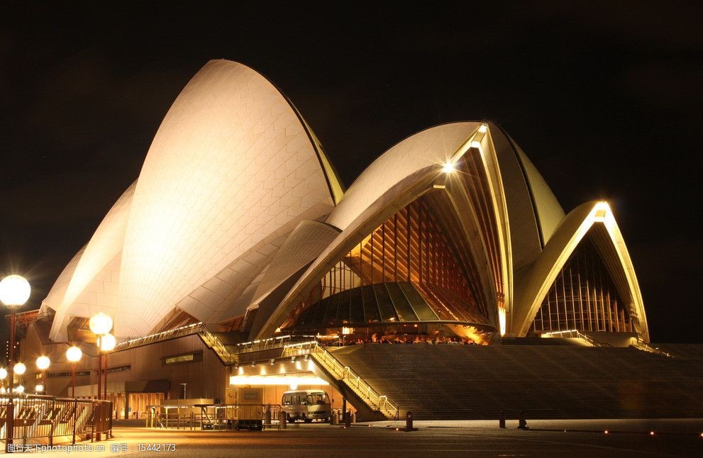 悉尼歌剧院正面图片图片